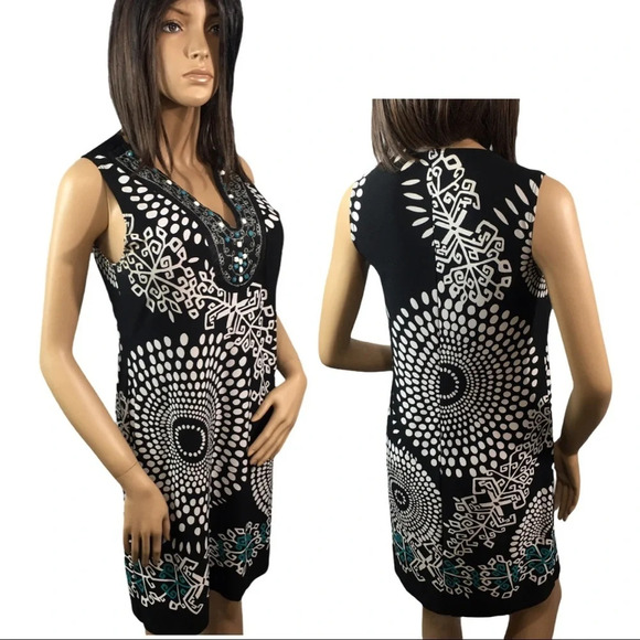 Helen Blake Designer Beaded Cocktail Dress PM - Picture 1 of 6